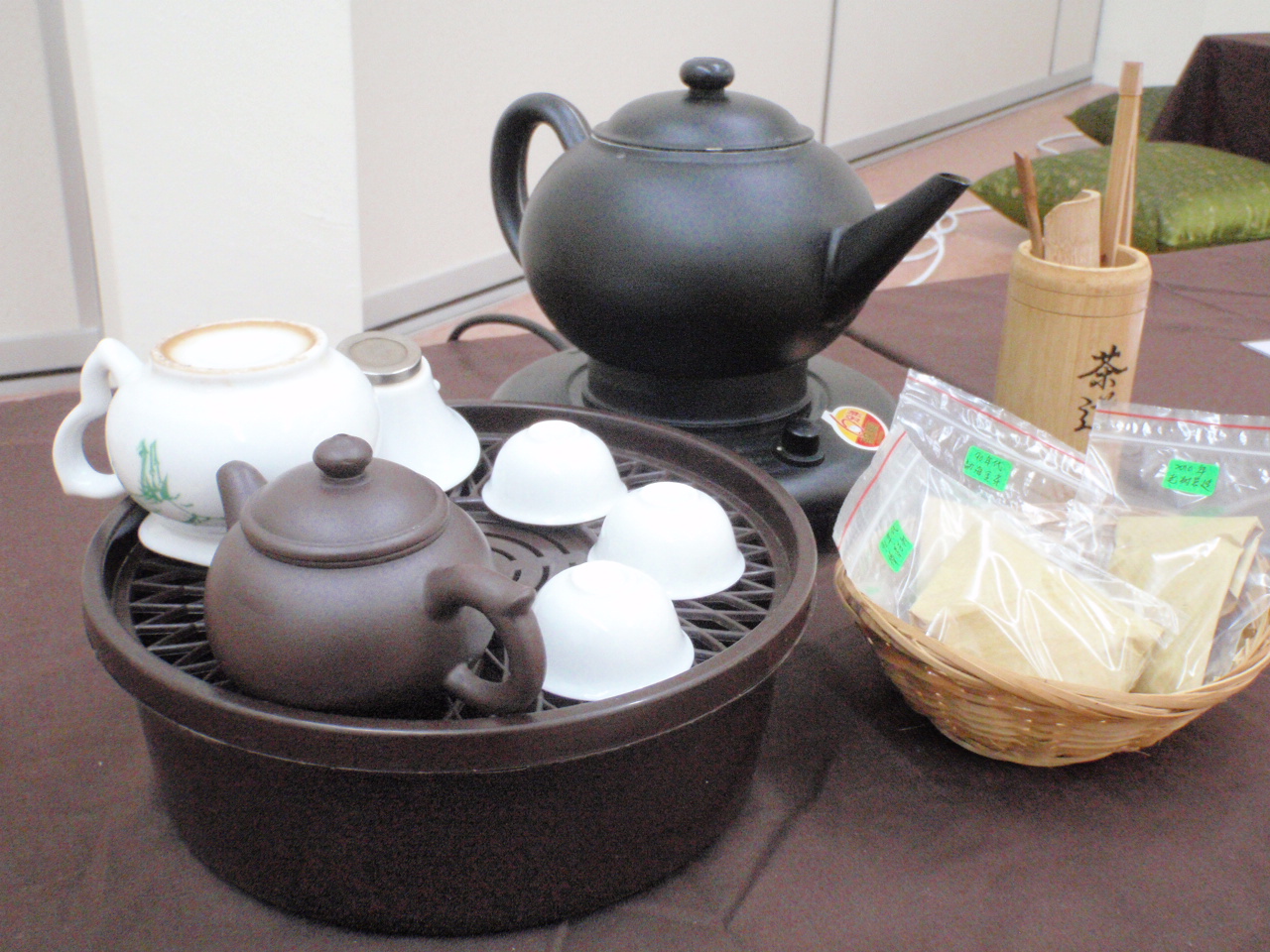 休闲泡茶